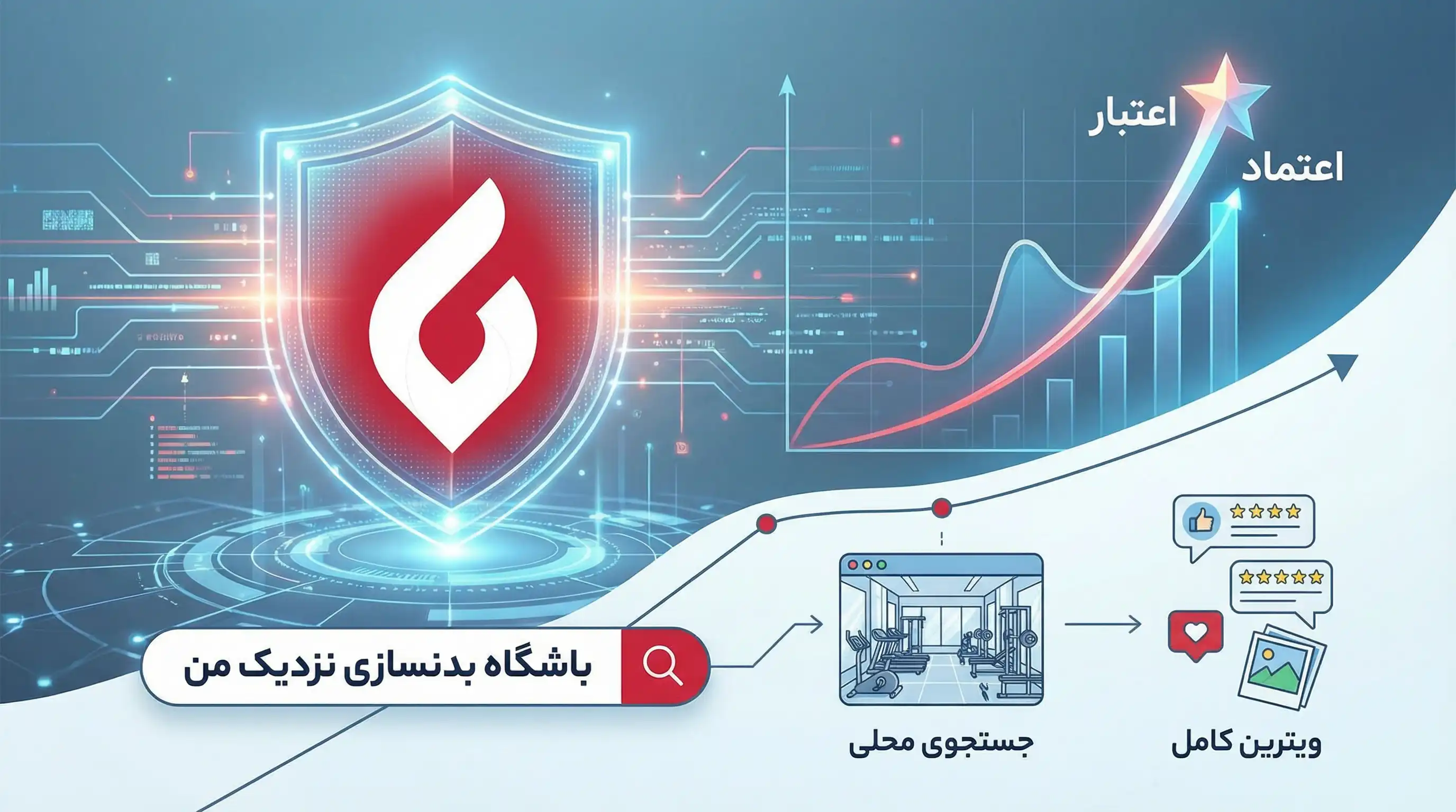 تبلیغات باشگاه بدنسازی و سالن ورزشی