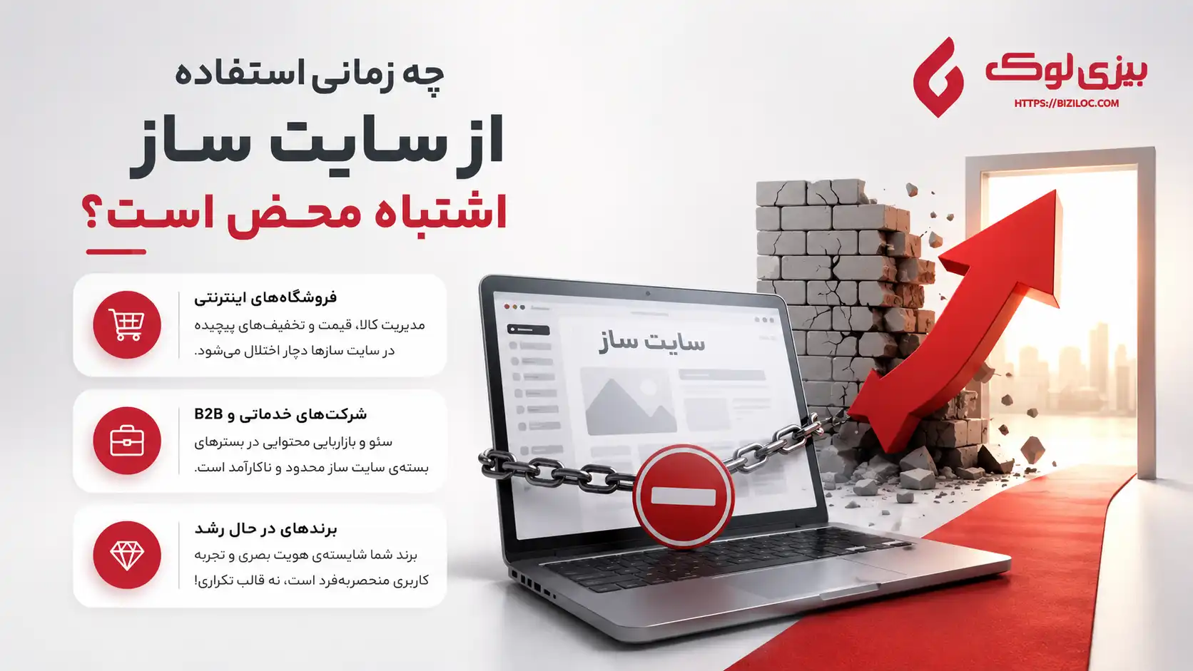 چرا نباید از سایت سازها استفاده کنیم؟ چرا نباید از سایت سازها استفاده کنیم؟2