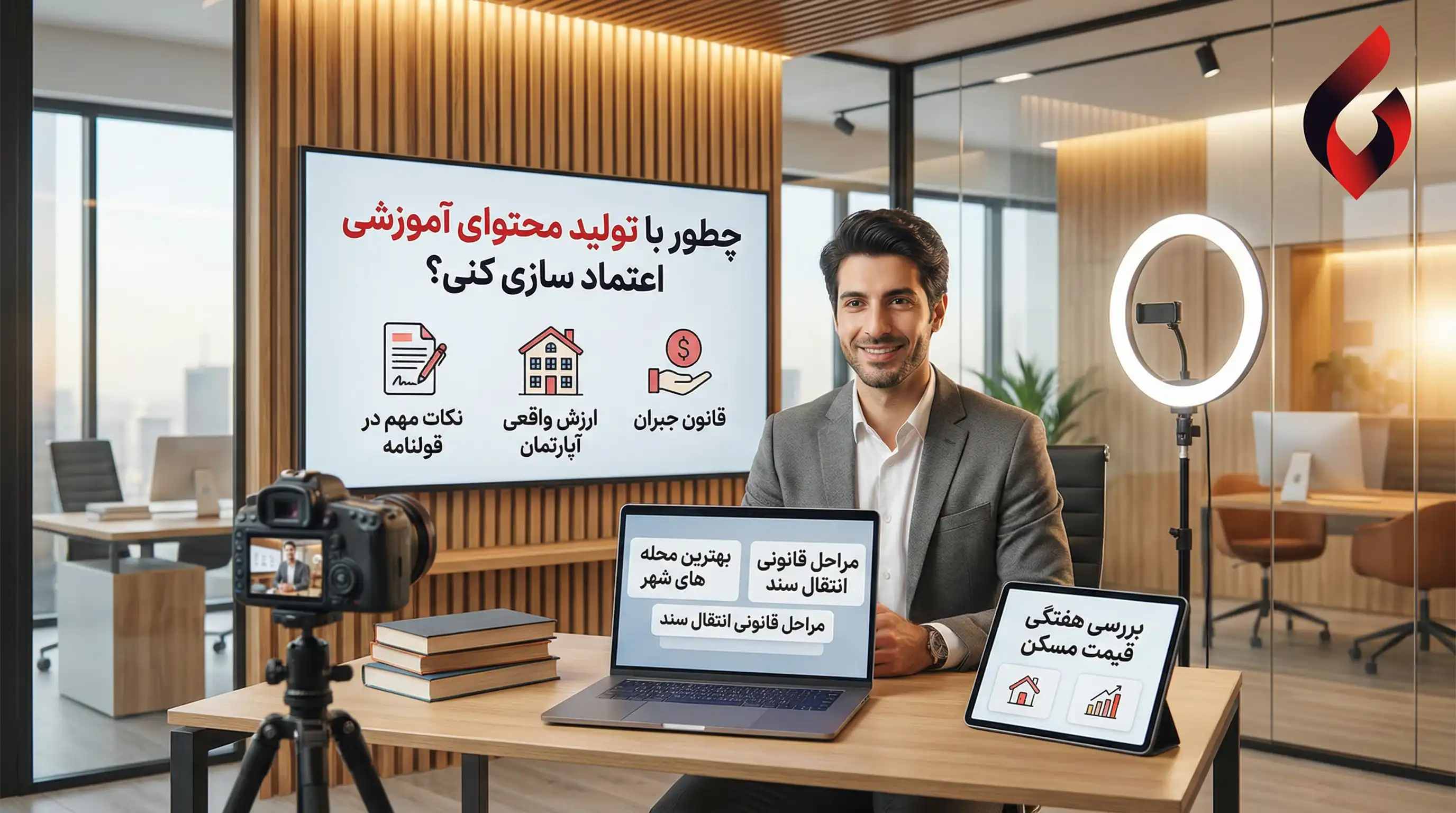 چطور دفتر املاک خود را به بهترین شکل معرفی کنم3