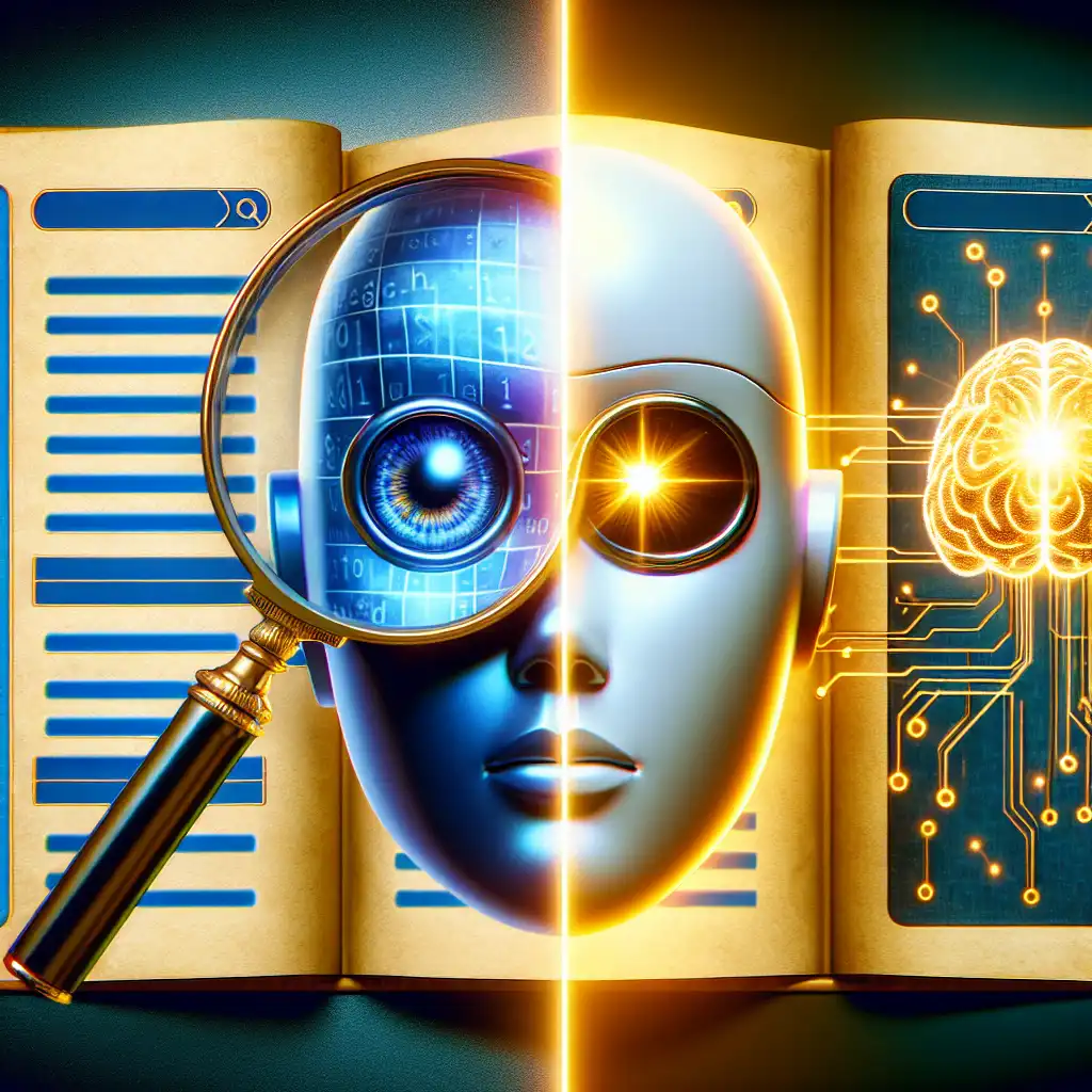 SEO vs GEO Interaction Graphic بهینهسازی با GEO و موتورهای جستجوی هوش مصنوعی