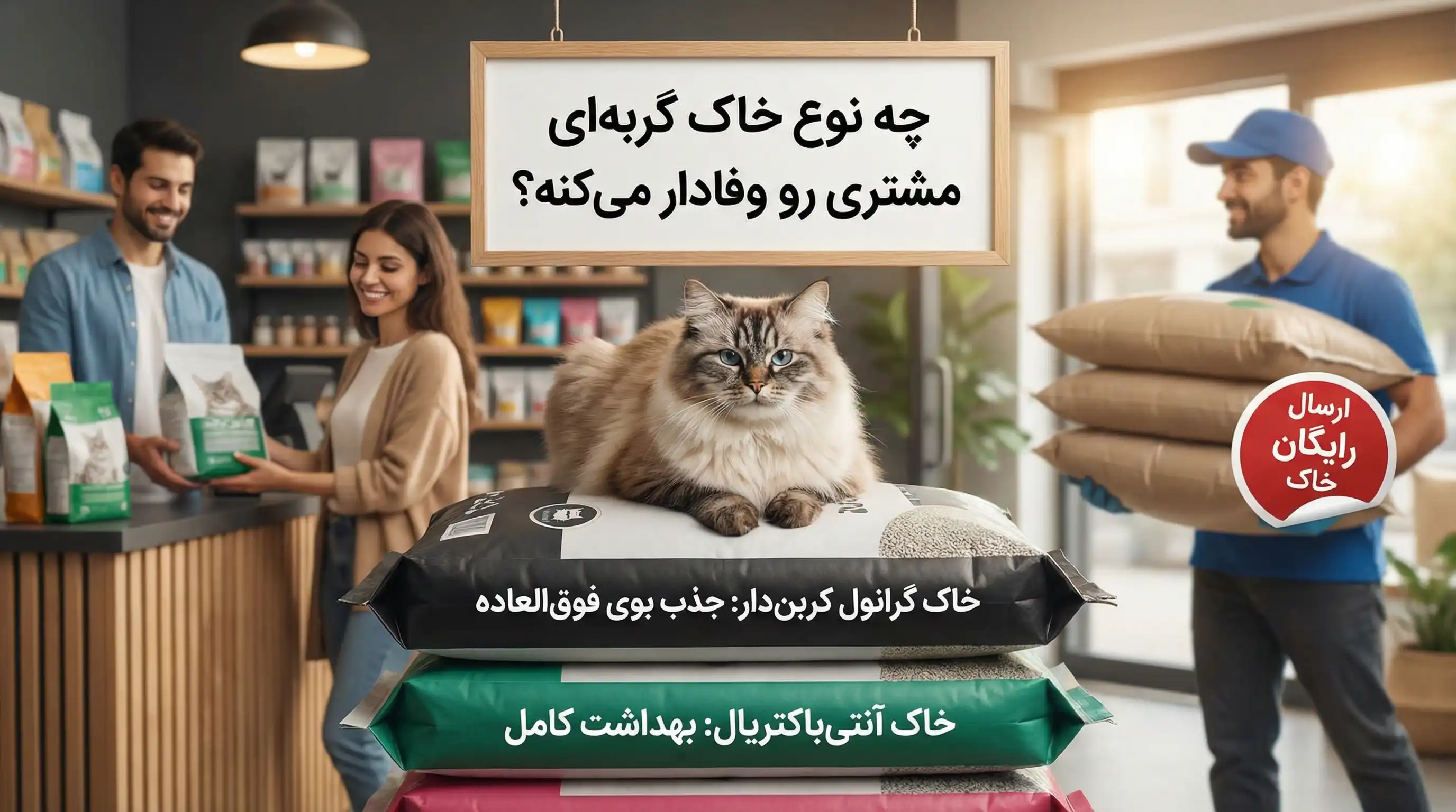 Pet Shop Best-Selling Products2 چه نوع خاک گربهای مشتری رو وفادار میکنه؟