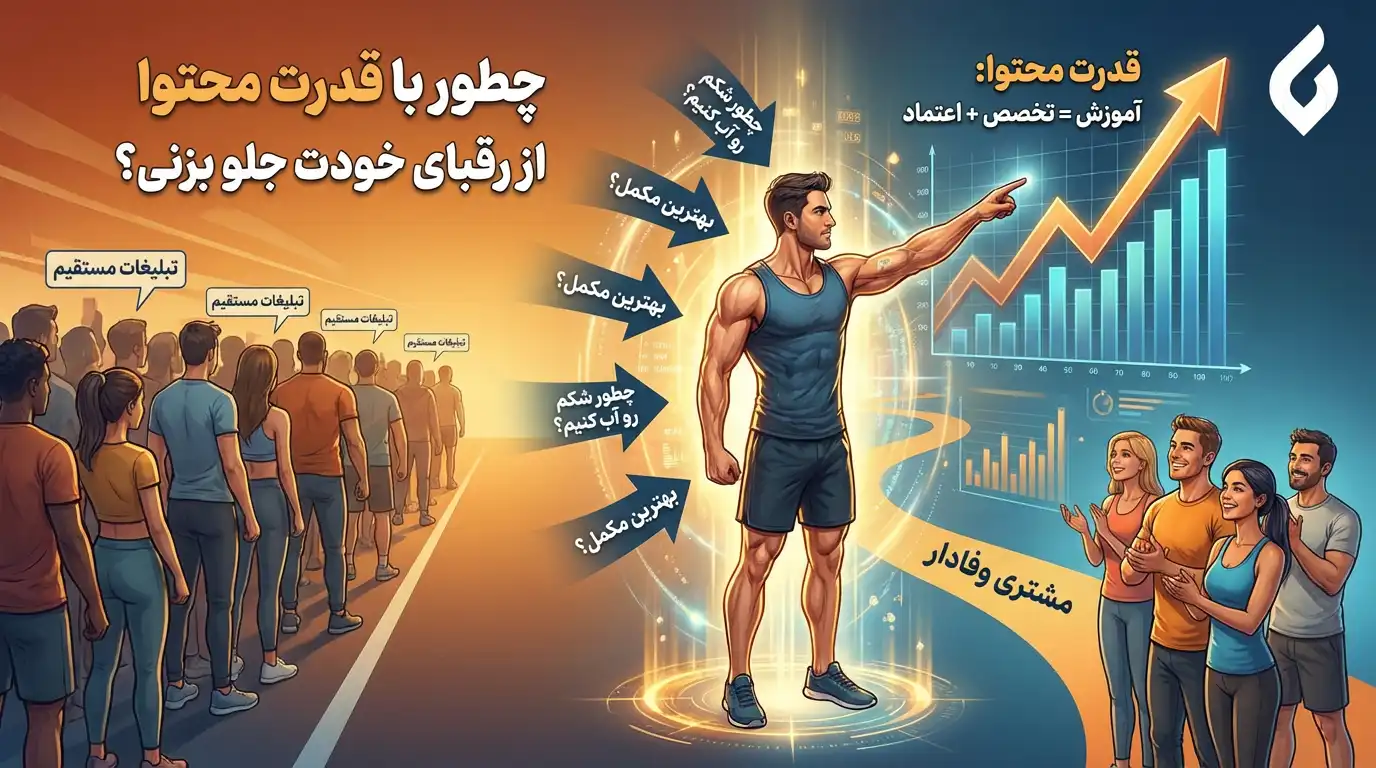 تبلیغات باشگاه بدنسازی و سالن ورزشی