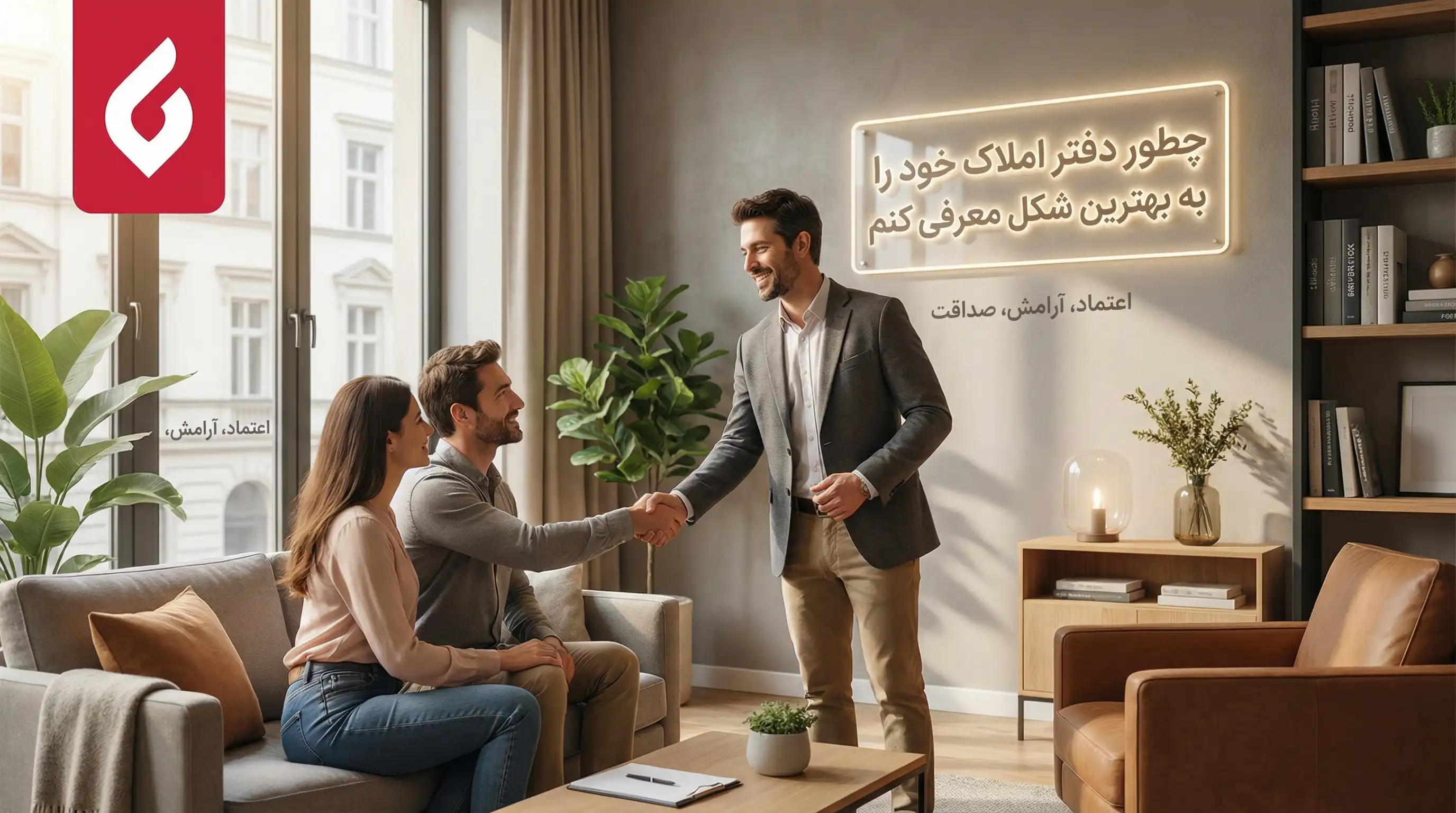 چطور دفتر املاک خود را به بهترین شکل معرفی کنم1